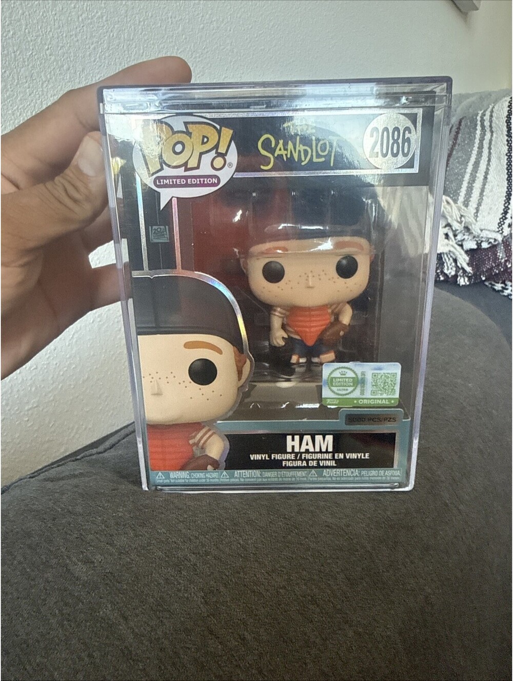 Funko Pop! The Sandlot Ham #2086 Limited Edition 5000 w/ Protector